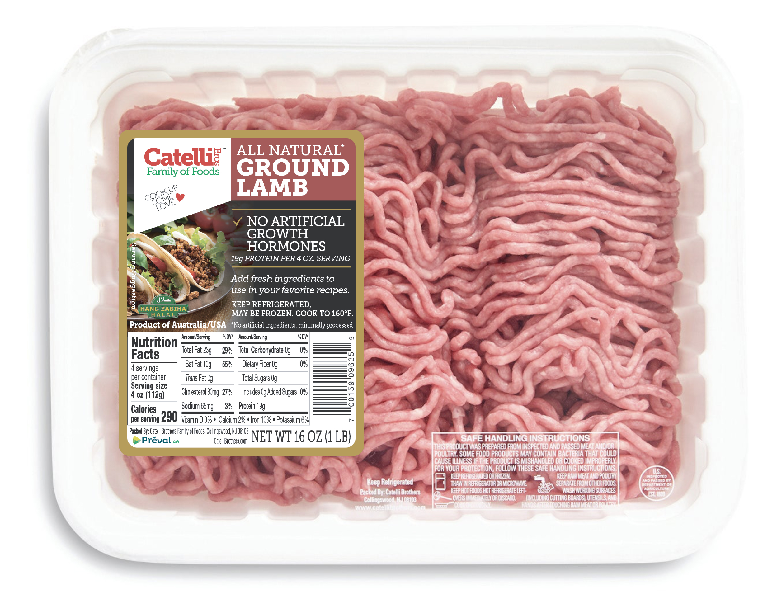 Australian/USA Ground Lamb