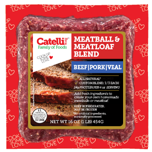 All-Natural Meatball Meatloaf & Burger Blend
