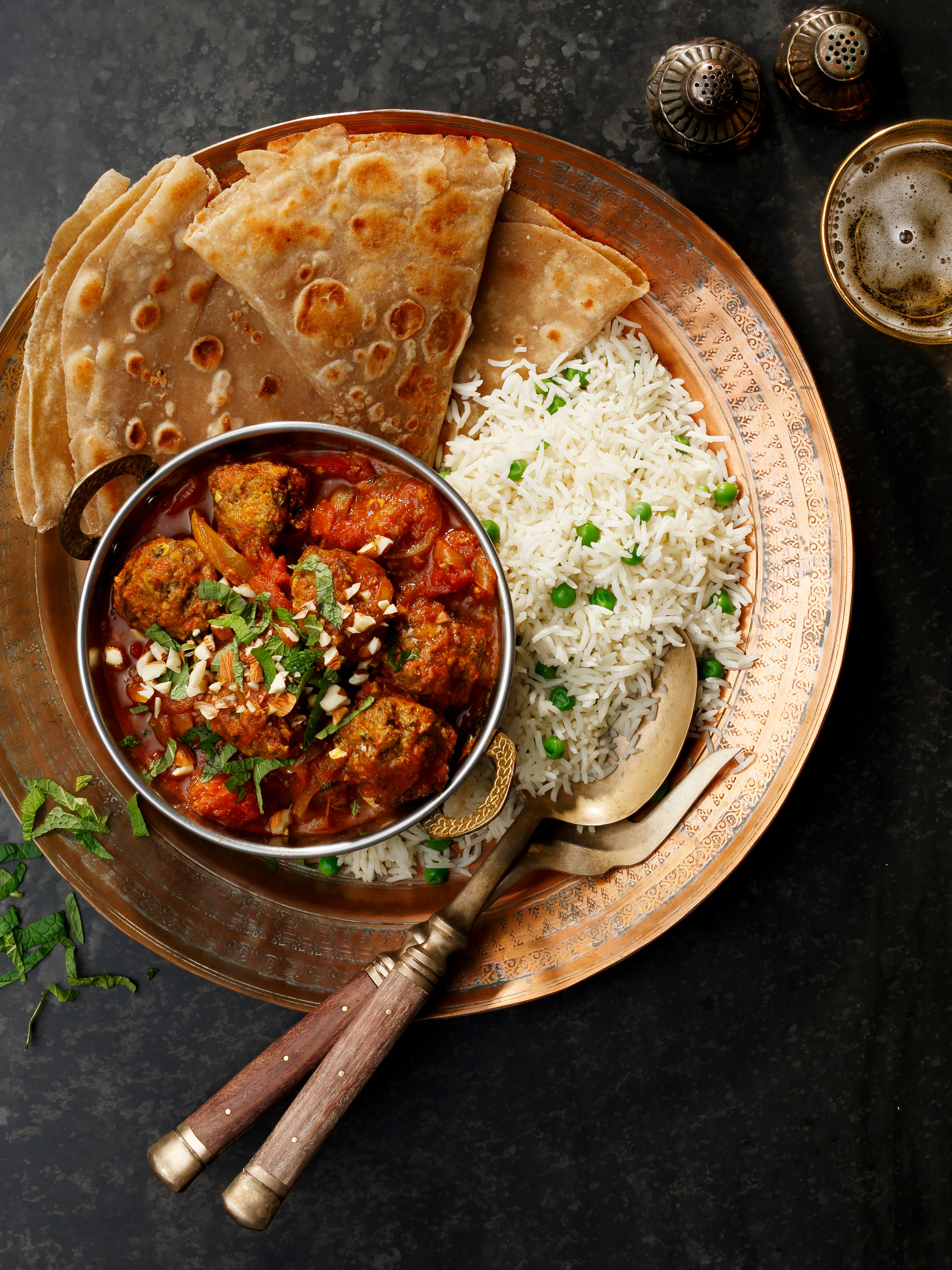 Lamb Meatballs in Fragrant Curry Sauce