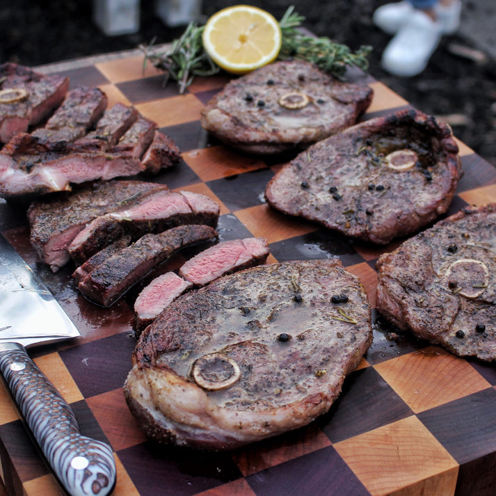 Herb Butter American Lamb Steaks