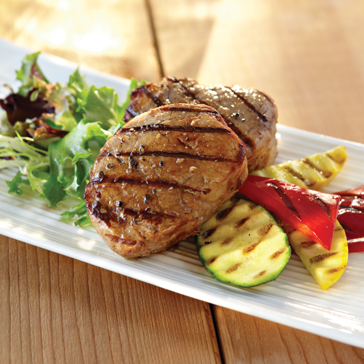 Veal Medallions with Montreal-Style Shallot Marinade