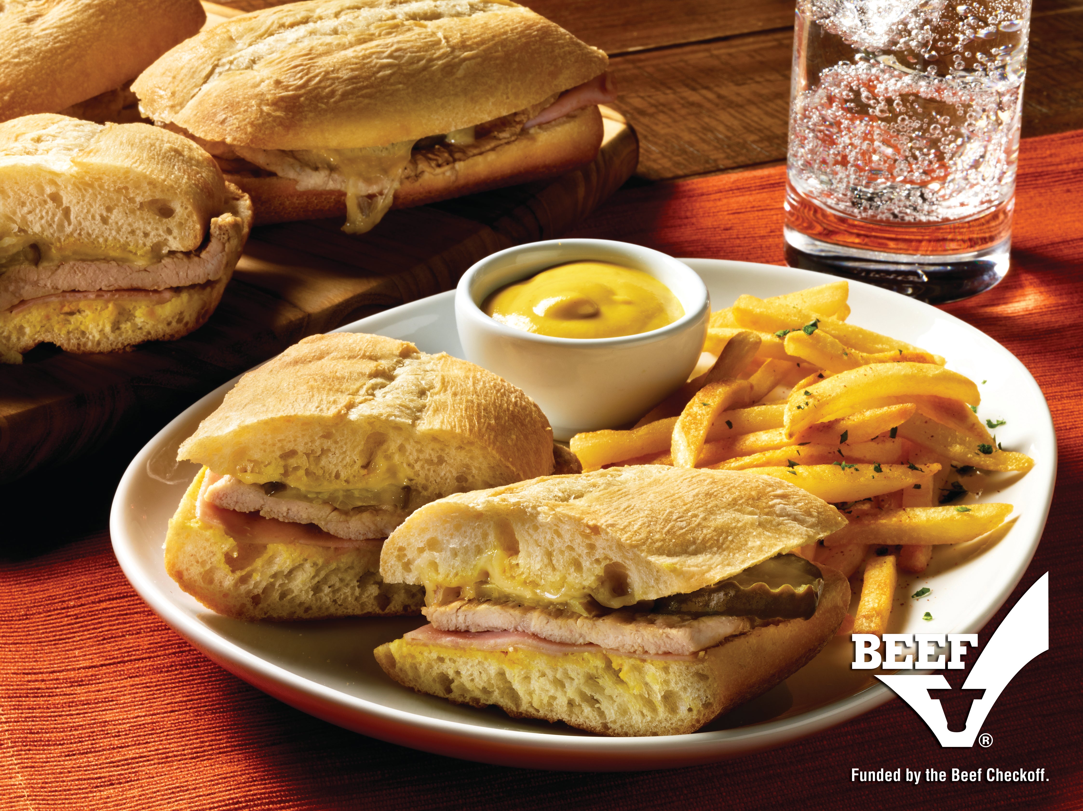 Veal Cubano Sandwich